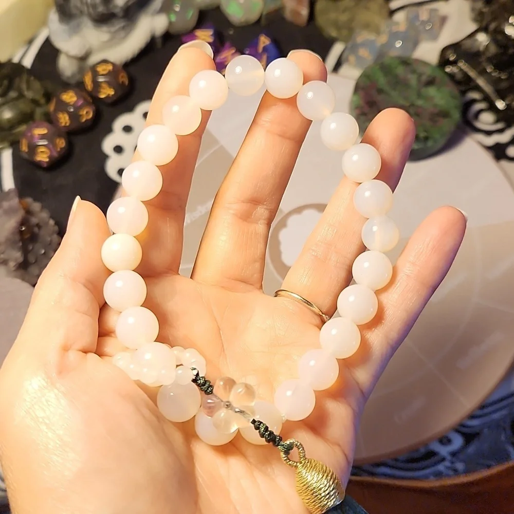 Opalite prayer bracelet